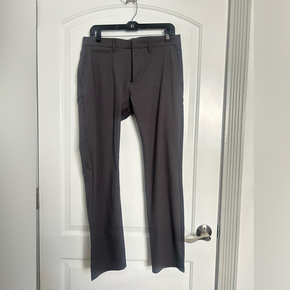 J.Crew 484 Slim Fit Tech Oxford Pants Men‎ 34 x 34 Gray NWT BX185 - Picture 3 of 13